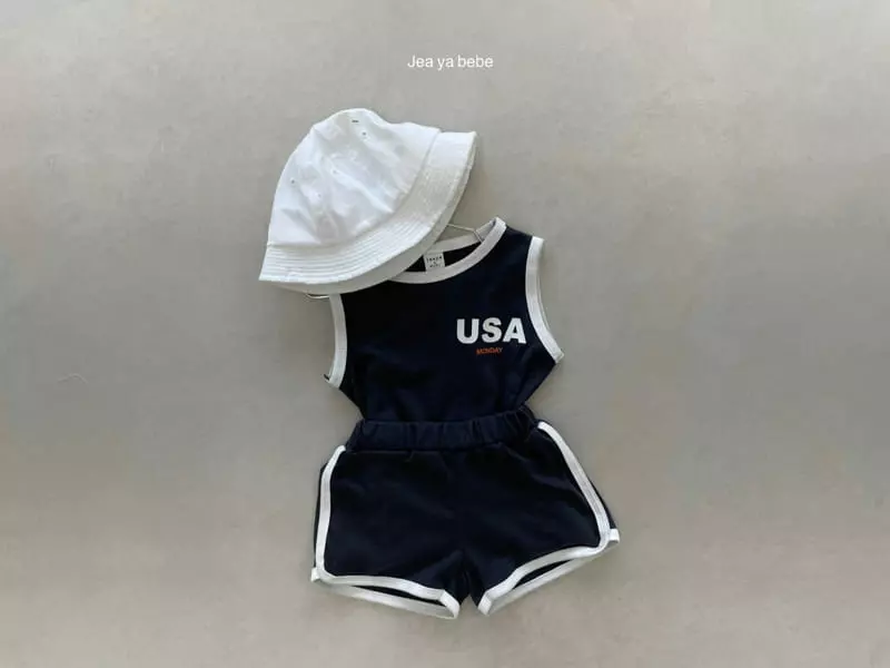 Jeaya & Mymi - Korean Children Fashion - #kidzfashiontrend - Monday Top Bottom Set - 6