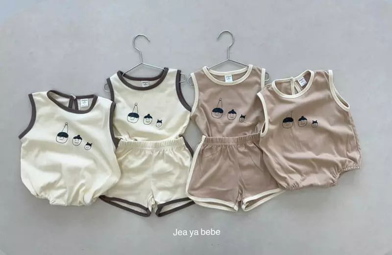 Jeaya & Mymi - Korean Children Fashion - #littlefashionista - Family Top Bottom Set - 9