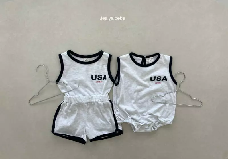 Jeaya & Mymi - Korean Children Fashion - #prettylittlegirls - Monday Top Bottom Set - 11
