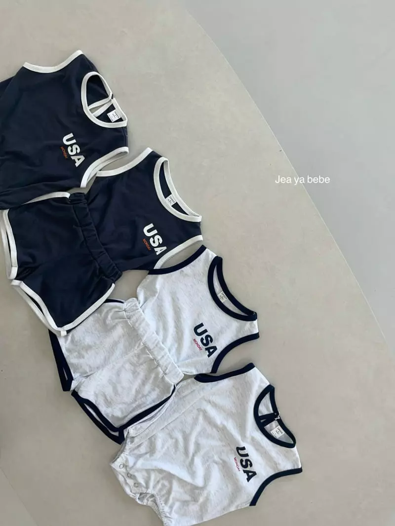 Jeaya & Mymi - Korean Children Fashion - #todddlerfashion - Monday Top Bottom Set - 12