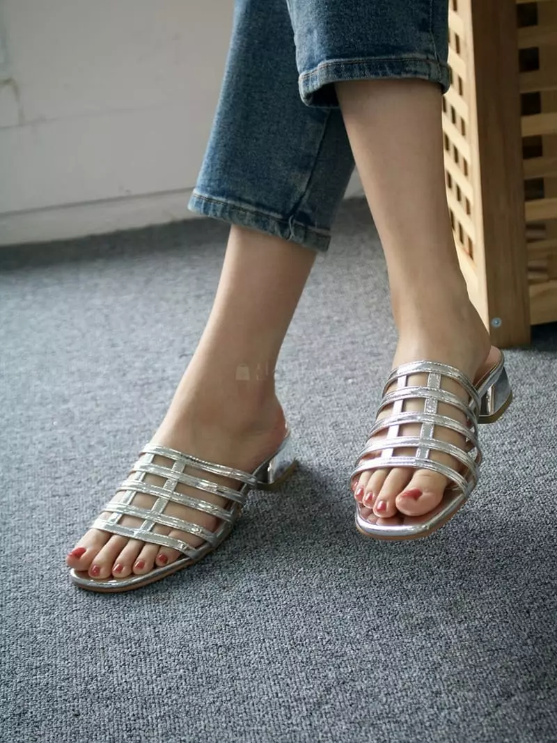 Jeijei - Korean Women Fashion - #momslook - 2235 Slippers Heel - 2