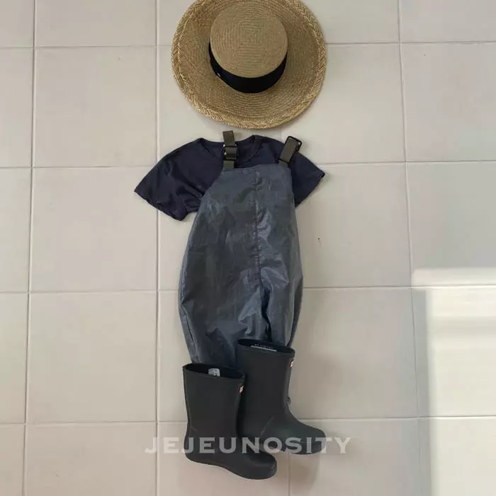 Jejeunosity - Korean Children Fashion - #designkidswear - Dot Rain Overall - 4