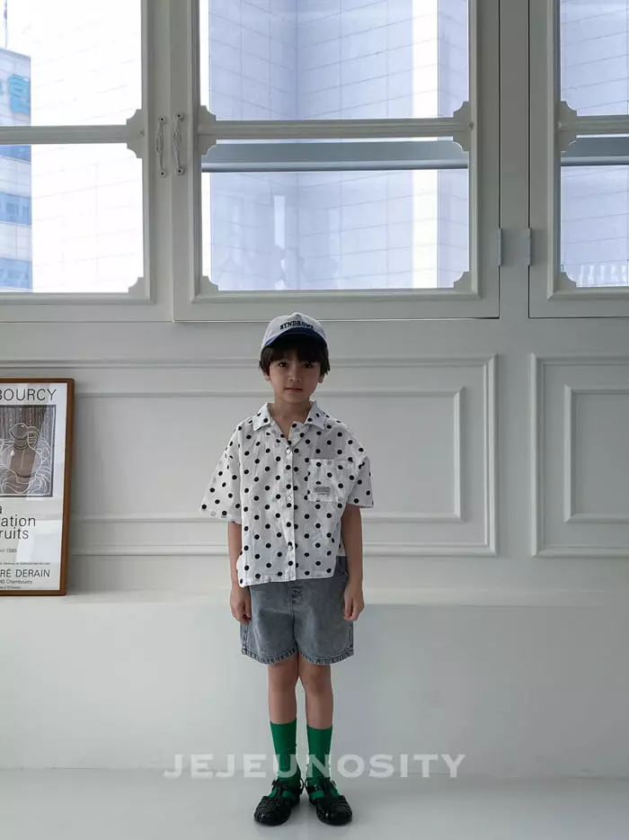 Jejeunosity - Korean Children Fashion - #fashionkids - Gran Denim Shorts - 8