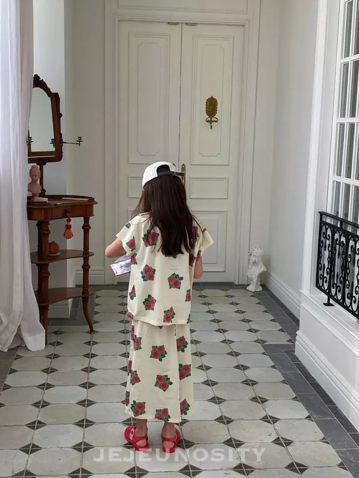 Jejeunosity - Korean Children Fashion - #kidsshorts - Mandarin Tee - 12