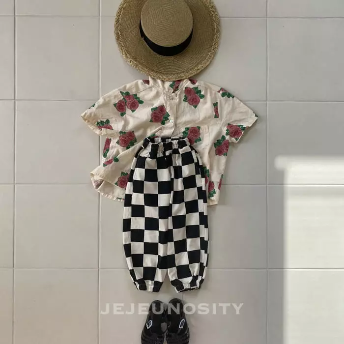 Jejeunosity - Korean Children Fashion - #kidsshorts - Chess Pants - 5