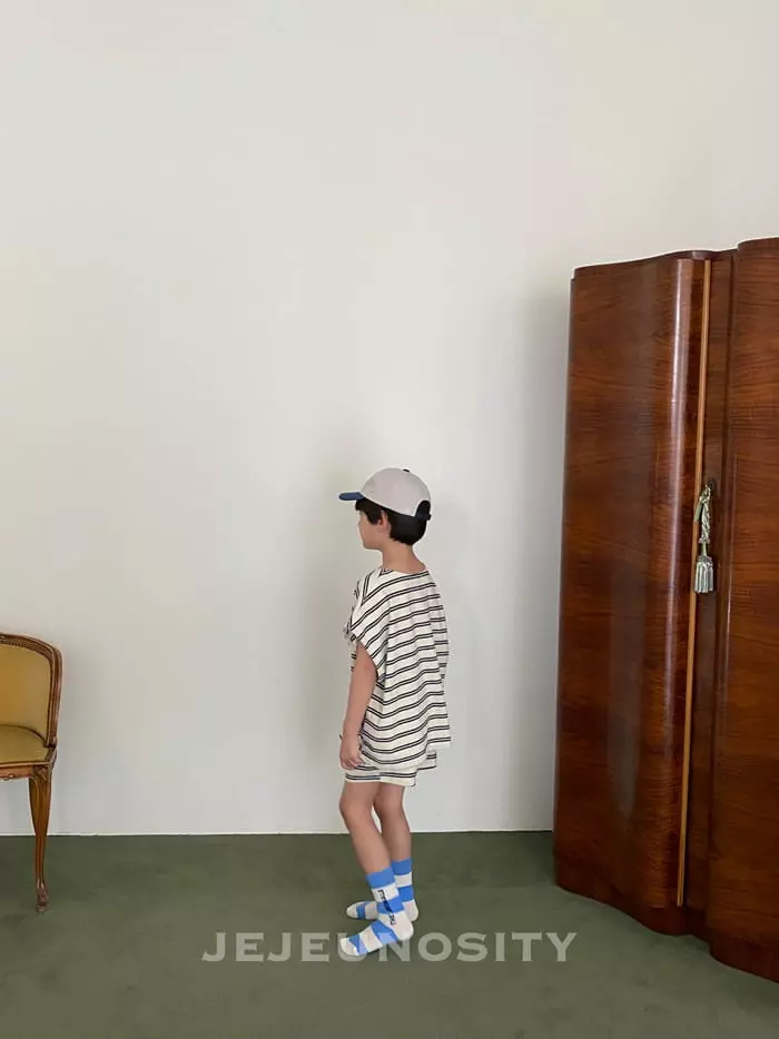 Jejeunosity - Korean Children Fashion - #prettylittlegirls - Moldiv Neck Tee - 7