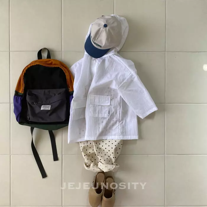 Jejeunosity - Korean Children Fashion - #stylishchildhood - Over The Rain Coat - 2