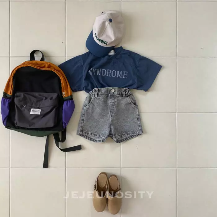 Jejeunosity - Korean Children Fashion - #toddlerclothing - Gran Denim Shorts - 2