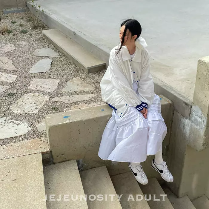 Jejeunosity - Korean Women Fashion - #momslook - Mom Marimba City Jacke - 5