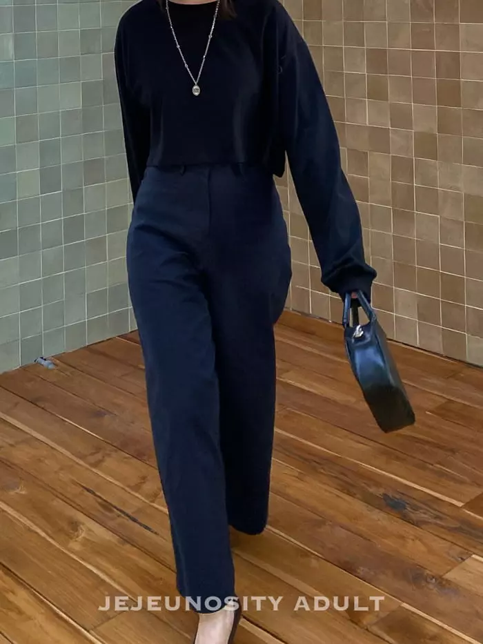 Jejeunosity - Korean Women Fashion - #momslook - Mom Mesy Pants - 7