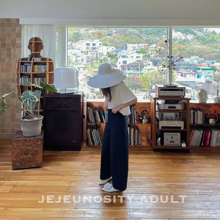 Jejeunosity - Korean Women Fashion - #momslook - Mom Mesy Pants - 9