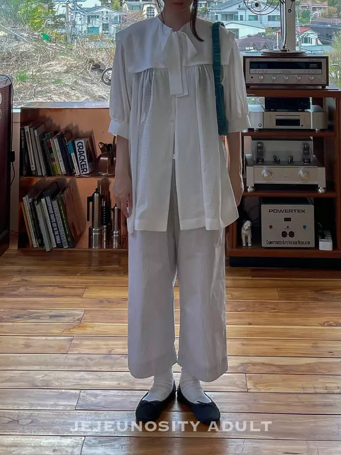 Jejeunosity - Korean Women Fashion - #momslook - Mom Stu Banding Pants - 3