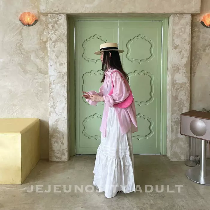 Jejeunosity - Korean Women Fashion - #momslook - Mom Swing Skirt - 6