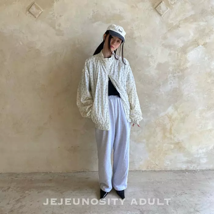 Jejeunosity - Korean Women Fashion - #pursuepretty - Mom Flower Windbreak - 11