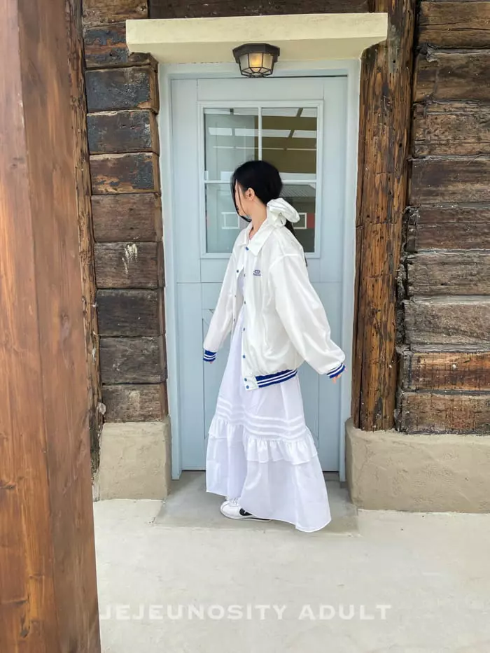 Jejeunosity - Korean Women Fashion - #restrostyle - Mom Marimba City Jacke - 11