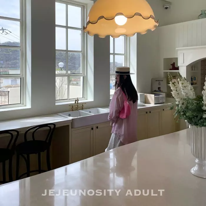 Jejeunosity - Korean Women Fashion - #restrostyle - Mom Pink Shirt - 9