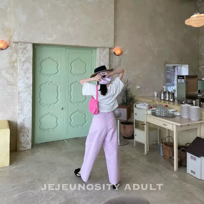 Jejeunosity - Korean Women Fashion - #restrostyle - Mom My Crop Tee - 2