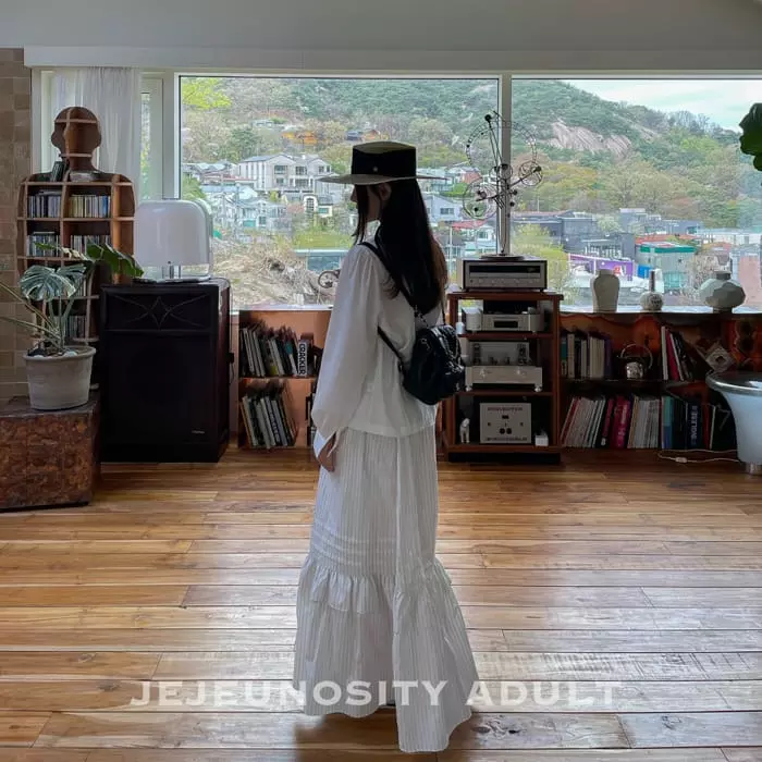 Jejeunosity - Korean Women Fashion - #romanticstyle - Mom Clad Blouse - 6