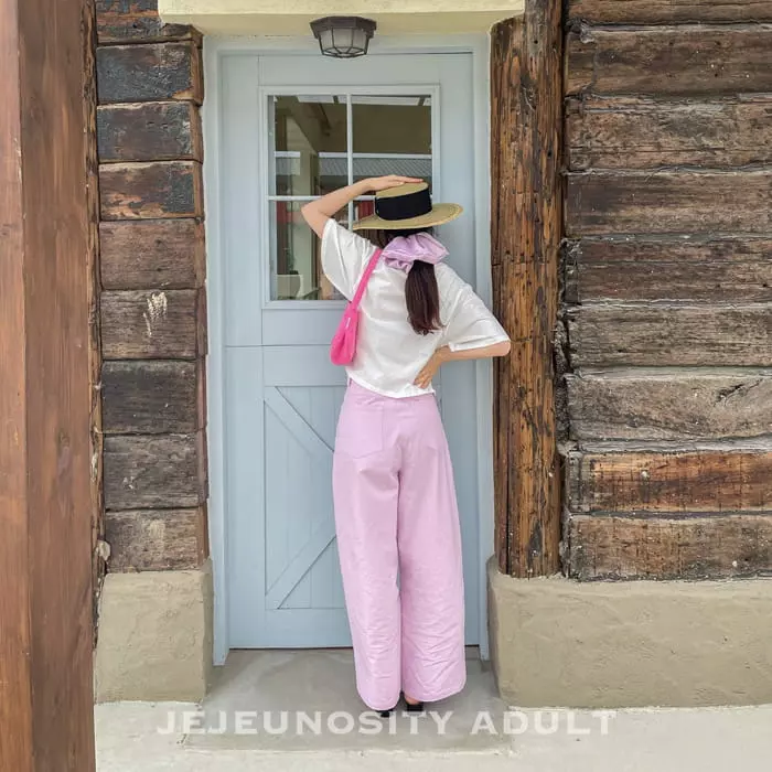 Jejeunosity - Korean Women Fashion - #thatsdarling - Mom Mesy Pants - 4