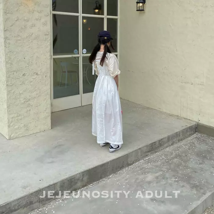 Jejeunosity - Korean Women Fashion - #womensfashion - Mom Wave One-piece - 4