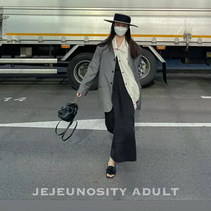 Jejeunosity - Korean Women Fashion - #vintagekidsstyle - Mom Bye Jacket - 11