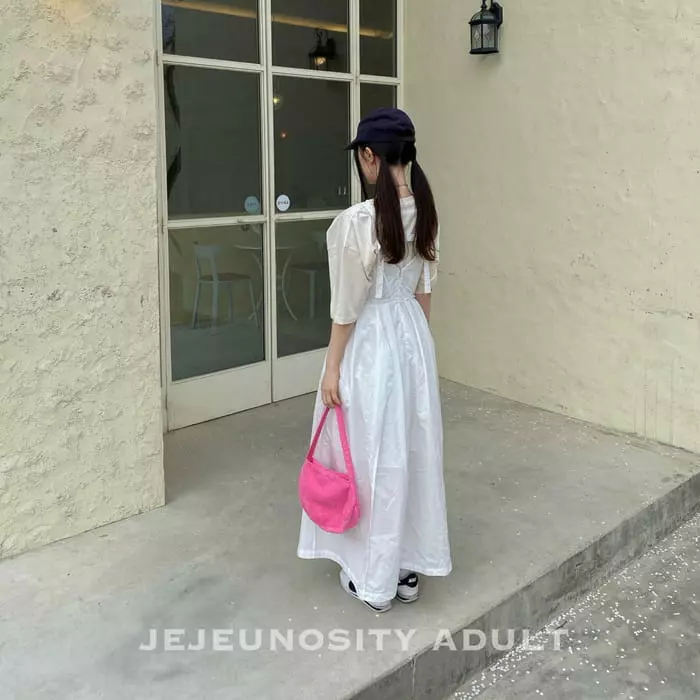 Jejeunosity - Korean Women Fashion - #vintagekidsstyle - Mom Wave One-piece - 5
