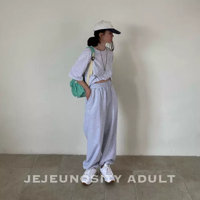 Jejeunosity - Korean Women Fashion - #vintagekidsstyle - Mom Cris Tee