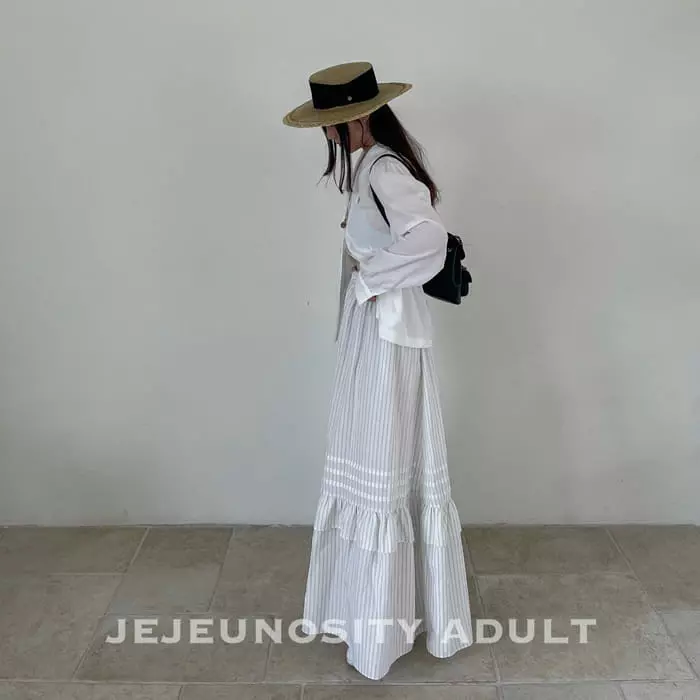 Jejeunosity - Korean Women Fashion - #womensfashion - Mom Clad Blouse