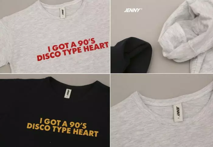 Jenny Basic - Korean Children Fashion - #kidsshorts - Disco Tee