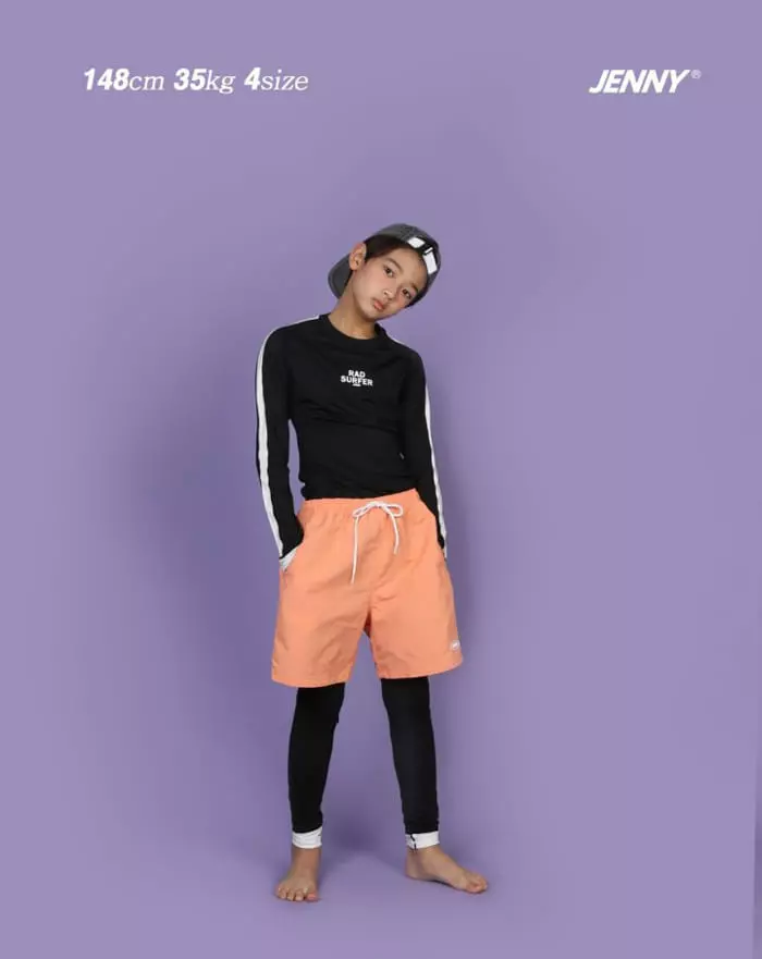 Jenny Basic - Korean Children Fashion - #magicofchildhood - Jenny Rashguard Leggings - 2