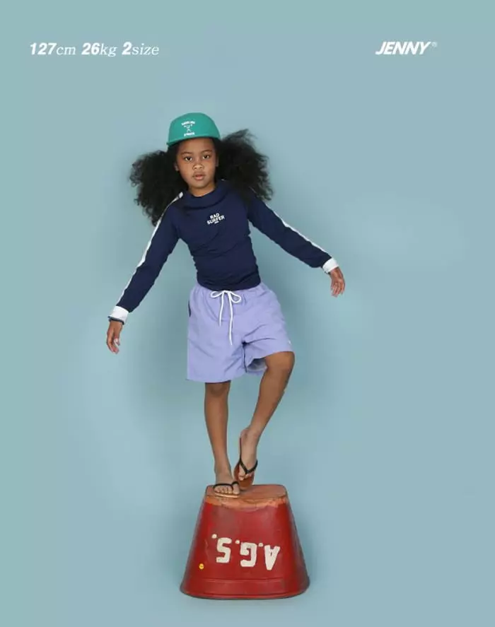 Jenny Basic - Korean Children Fashion - #magicofchildhood - Jenny Rashguard Top