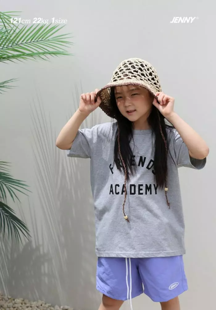Jenny Basic - Korean Children Fashion - #magicofchildhood - Friend Tee - 7