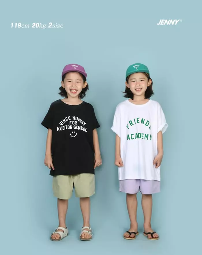 Jenny Basic - Korean Children Fashion - #prettylittlegirls - Vins Tee