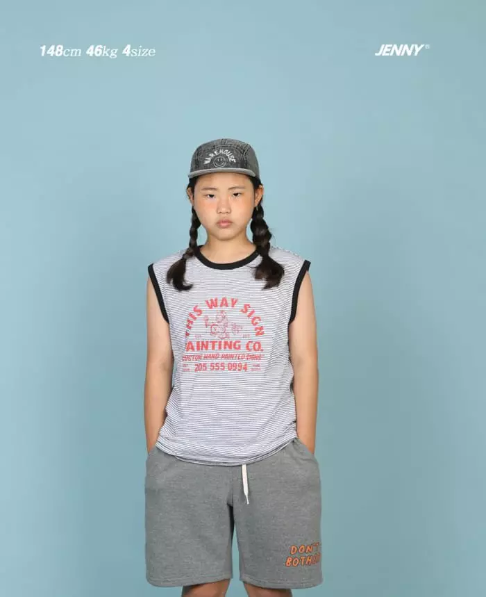 Jenny Basic - Korean Children Fashion - #stylishchildhood - Painting Sleeveless - 11