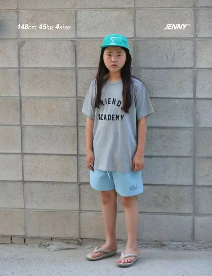 Jenny Basic - Korean Children Fashion - #todddlerfashion - Friend Tee - 10