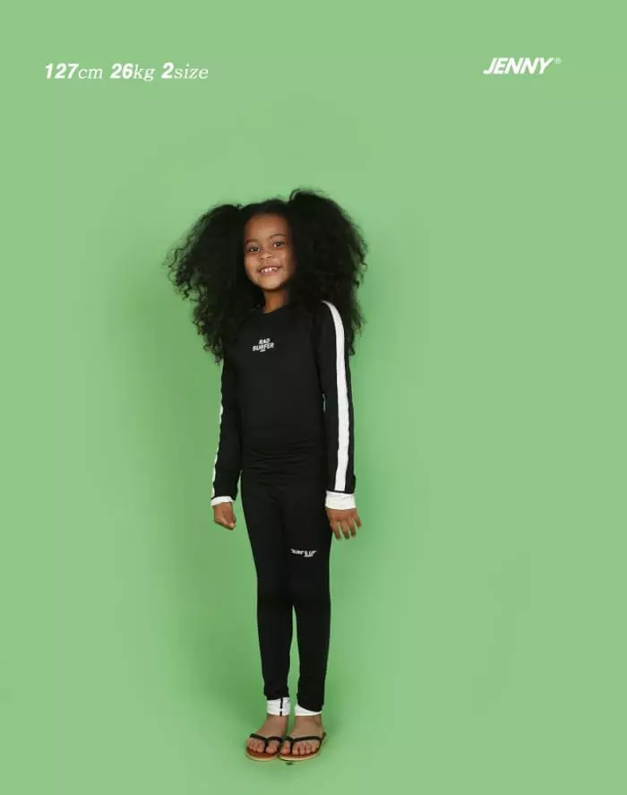 Jenny Basic - Korean Children Fashion - #toddlerclothing - Jenny Rashguard Leggings - 6