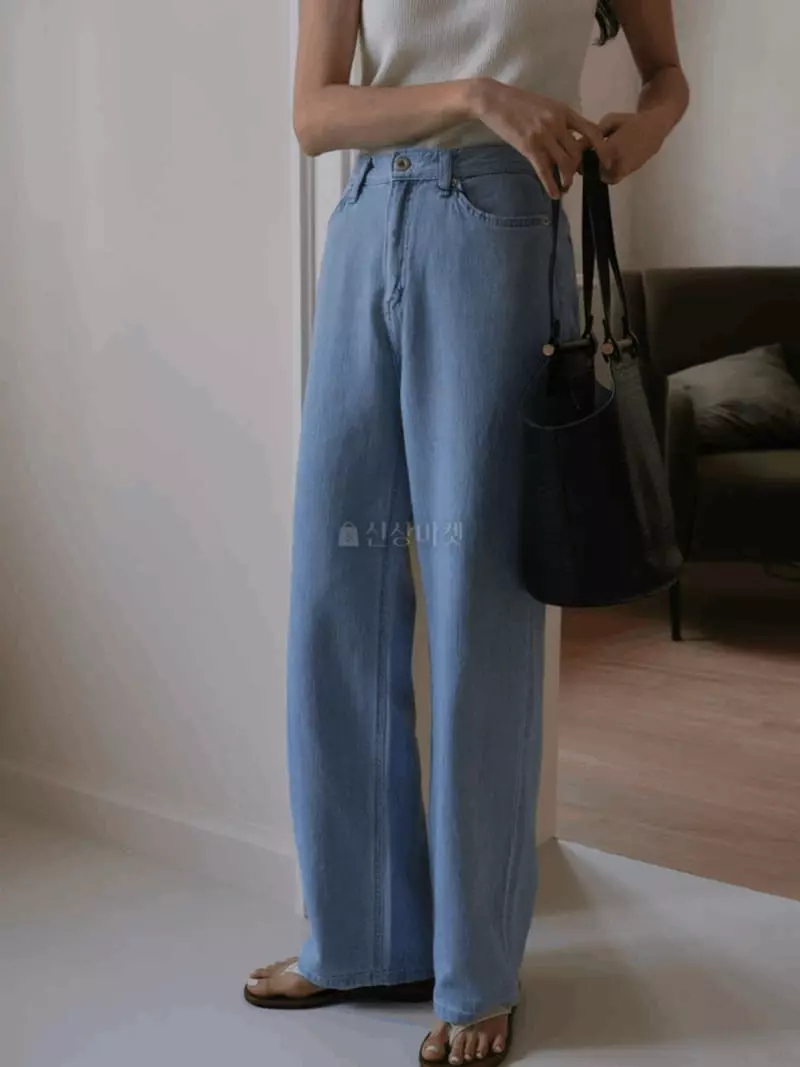 Jinsim - Korean Women Fashion - #womensfashion - Maron Jeans - 4