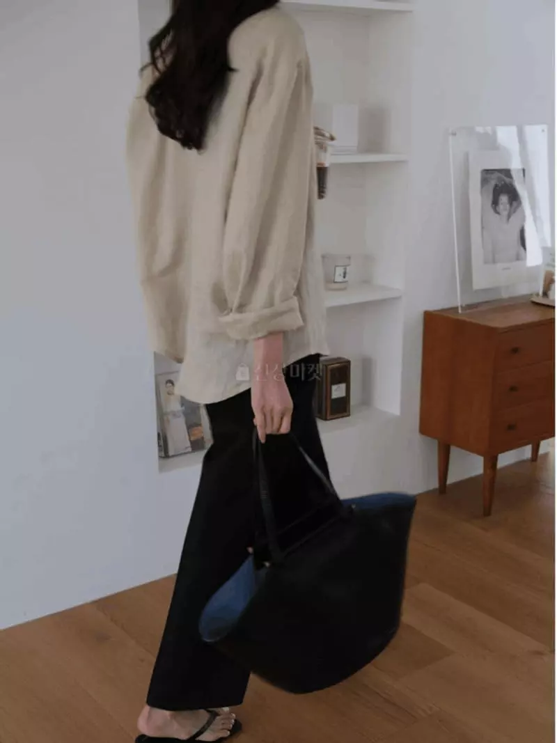 Jinsim - Korean Women Fashion - #womensfashion - Iris Shirt - 4