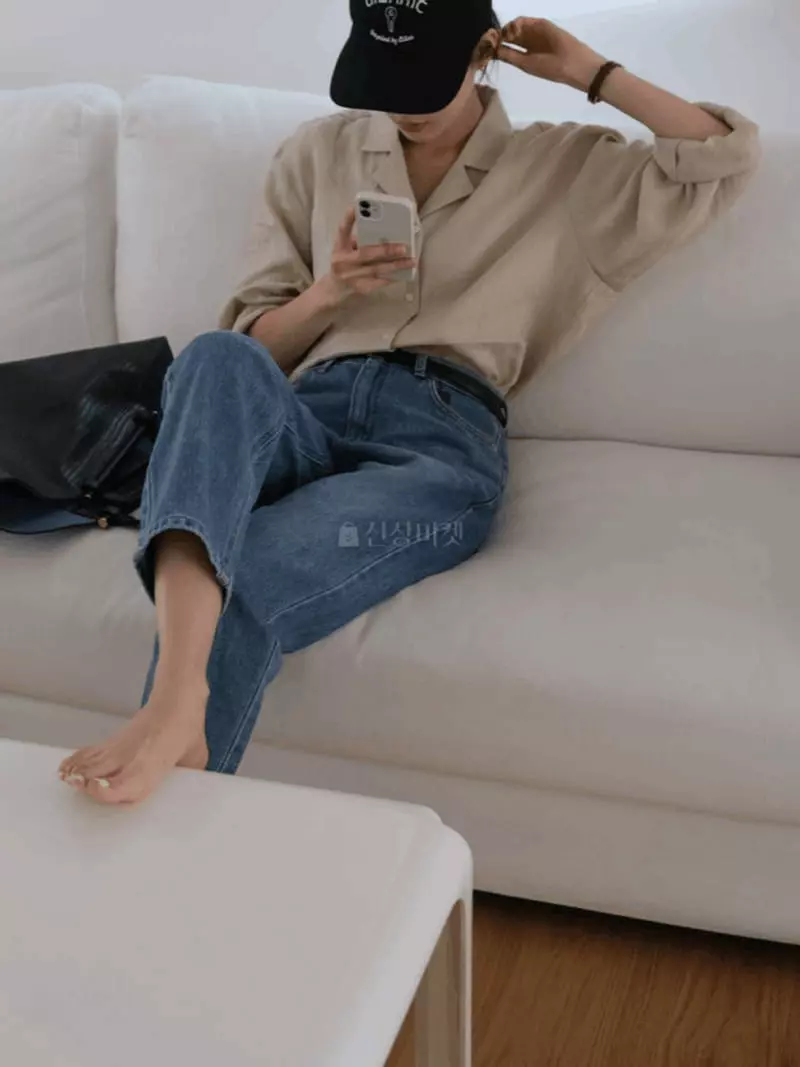 Jinsim - Korean Women Fashion - #momslook - Iris Shirt - 6