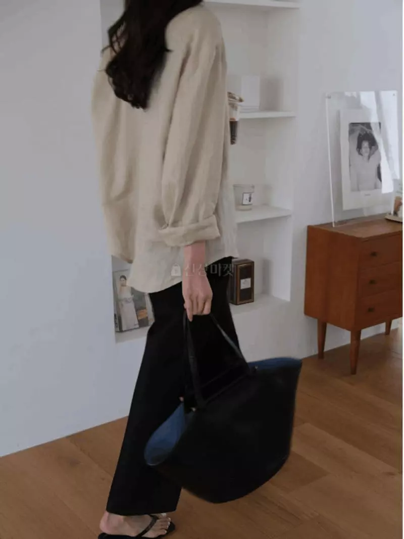 Jinsim - Korean Women Fashion - #momslook - Iris Shirt - 9