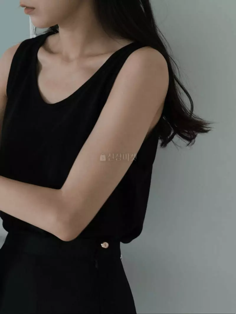 Jinsim - Korean Women Fashion - #momslook - Moa Sleeveless - 7