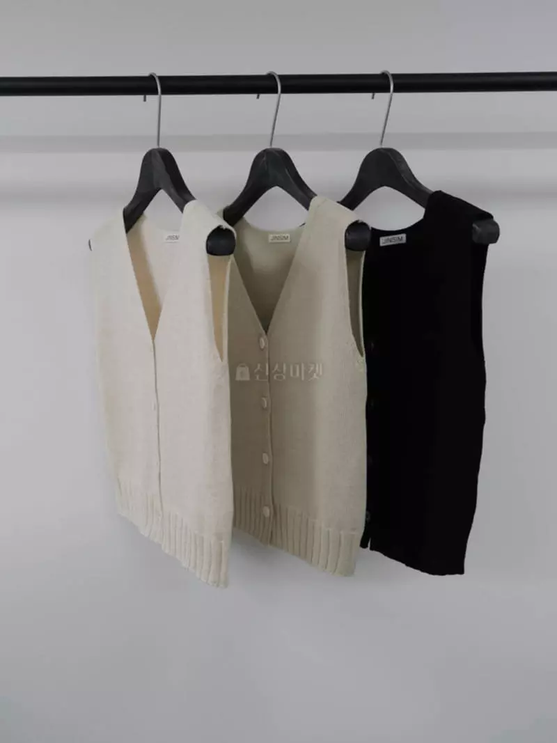 Jinsim - Korean Women Fashion - #womensfashion - And Vest - 4