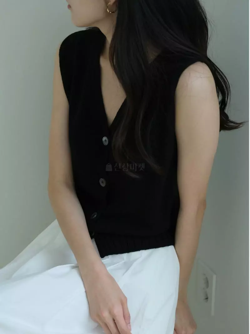 Jinsim - Korean Women Fashion - #momslook - And Vest - 6