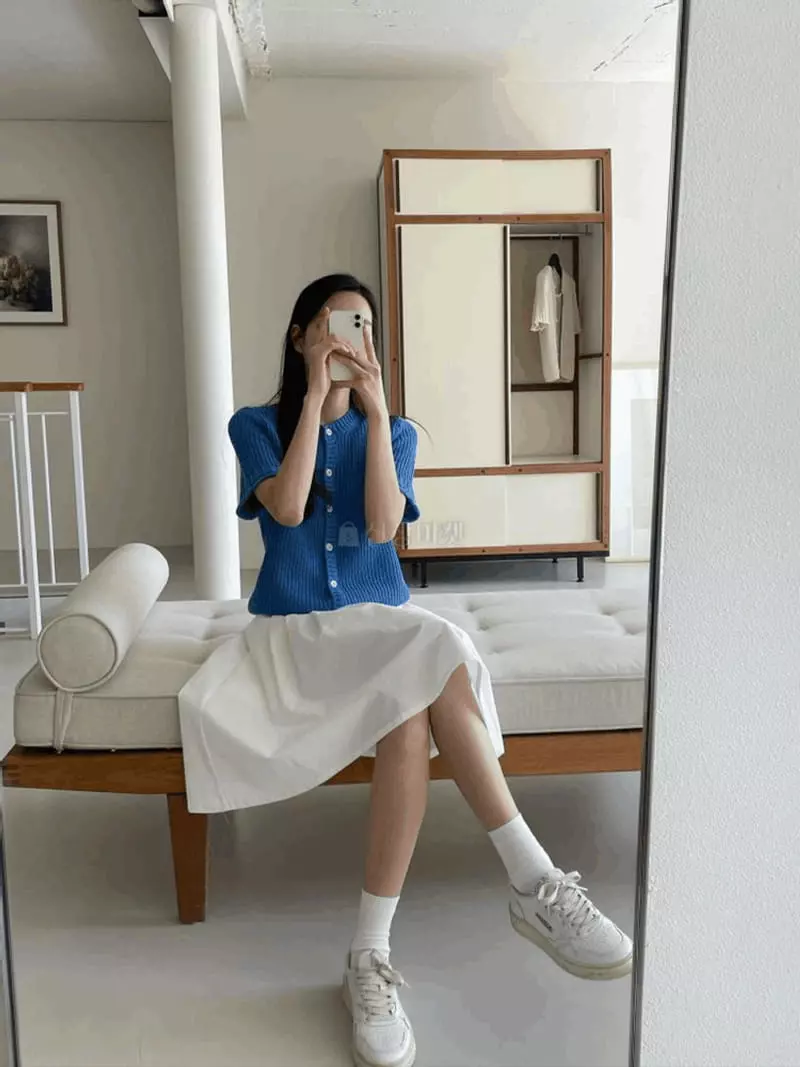Jinsim - Korean Women Fashion - #momslook - Daisy Skirt - 6