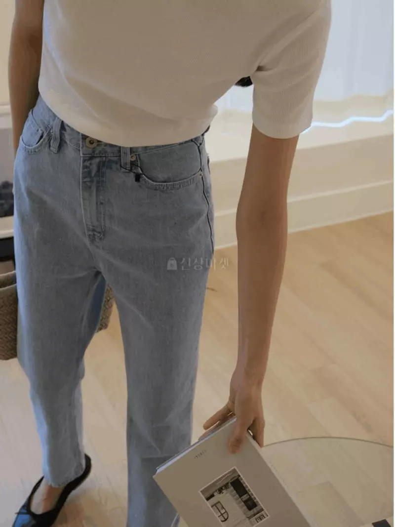 Jinsim - Korean Women Fashion - #womensfashion - Salt Jeans - 4