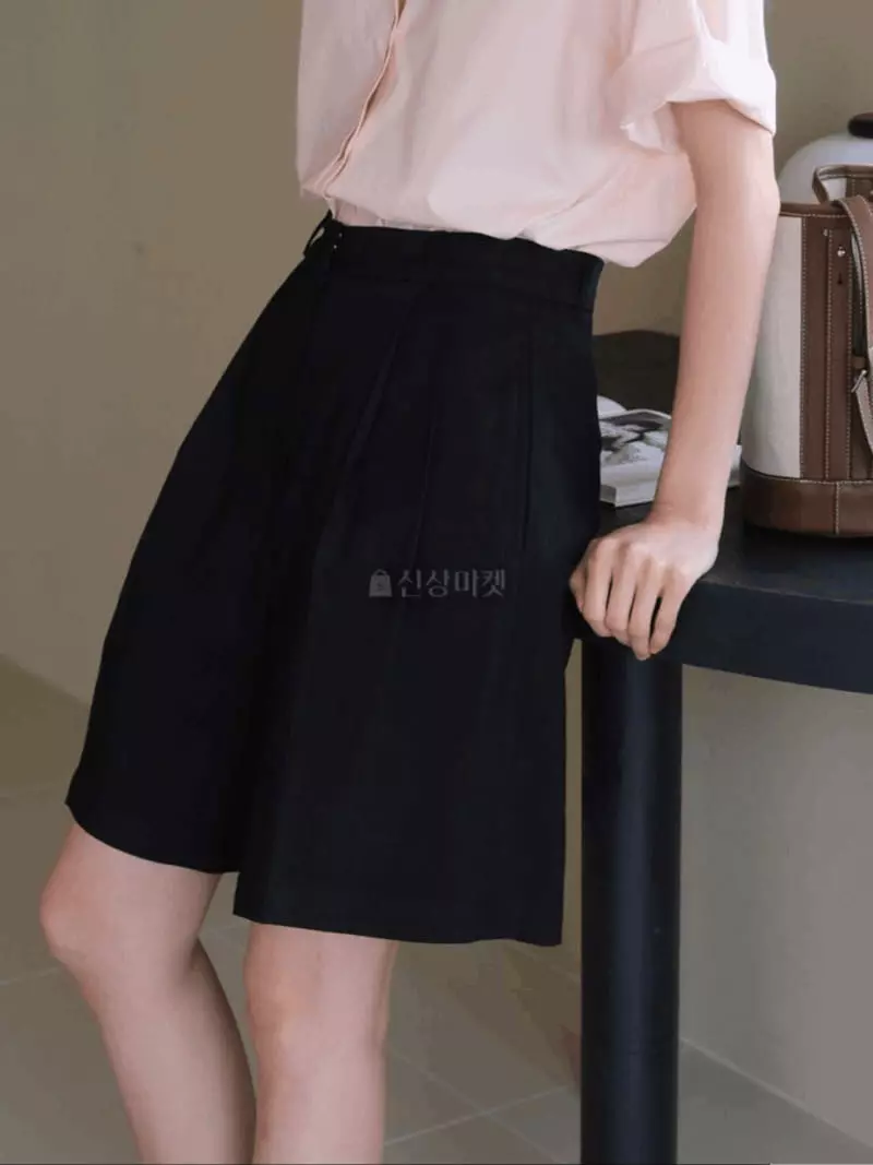 Jinsim - Korean Women Fashion - #pursuepretty - Half Shorts - 7