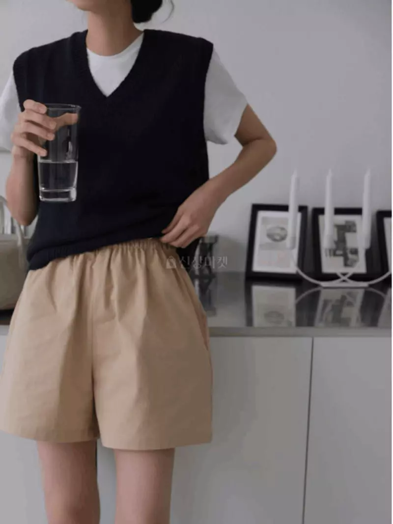 Jinsim - Korean Women Fashion - #pursuepretty - Flu Knit Vest - 4