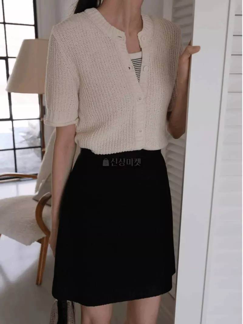 Jinsim - Korean Women Fashion - #romanticstyle - Urban Cardigan - 8