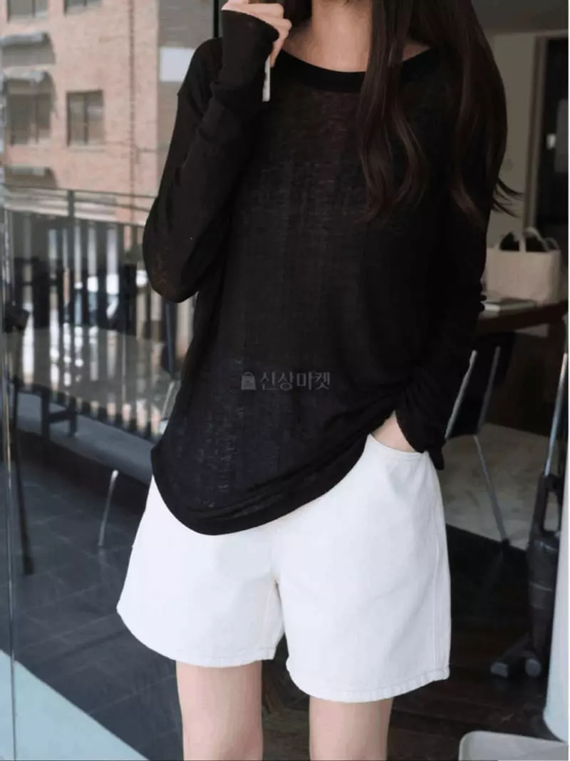 Jinsim - Korean Women Fashion - #shopsmall - Delly Kat Tee - 2