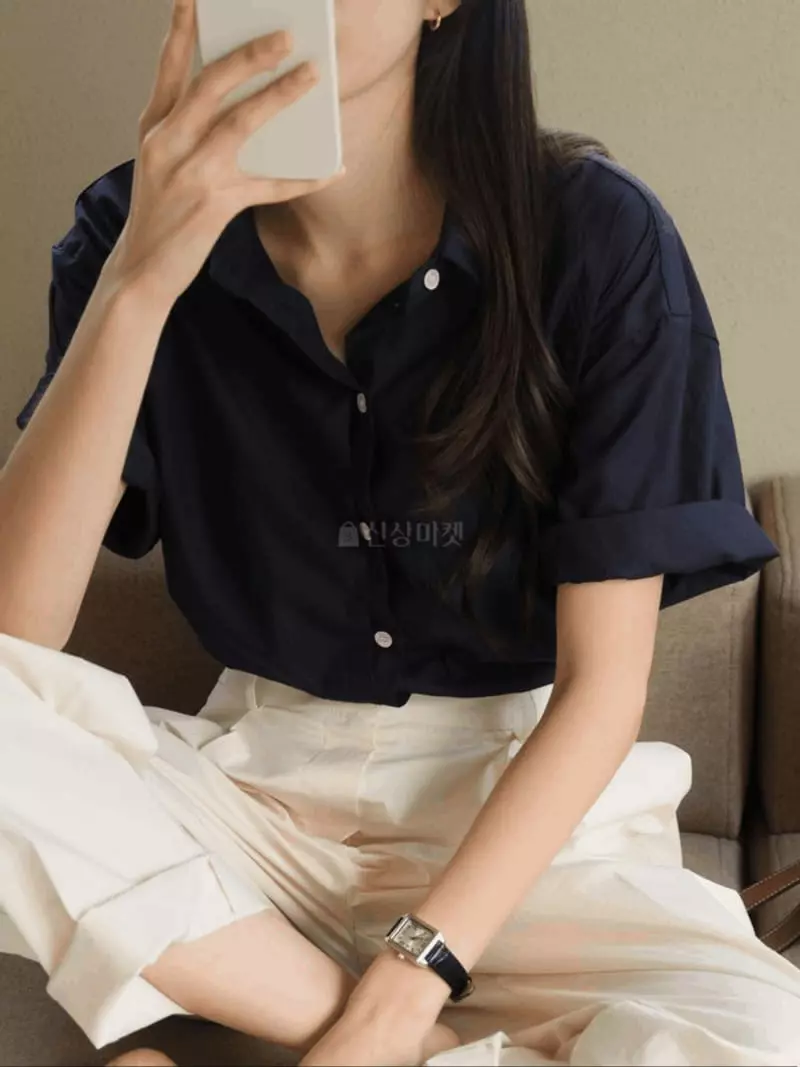 Jinsim - Korean Women Fashion - #thatsdarling - Gubera Shirt - 12